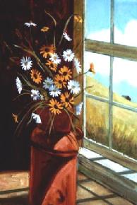 #485 Wild Flowers in the Sunlight 18x24 Oil