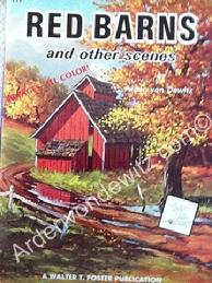 Red Barns Art Book Cover Page