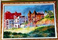 #9 The Dowagers House 24 x 36 Oil, Painted in 1962 (P)