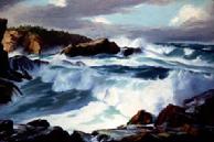 #88 Heavy Seas Brandon Oregon 24x36 Oil